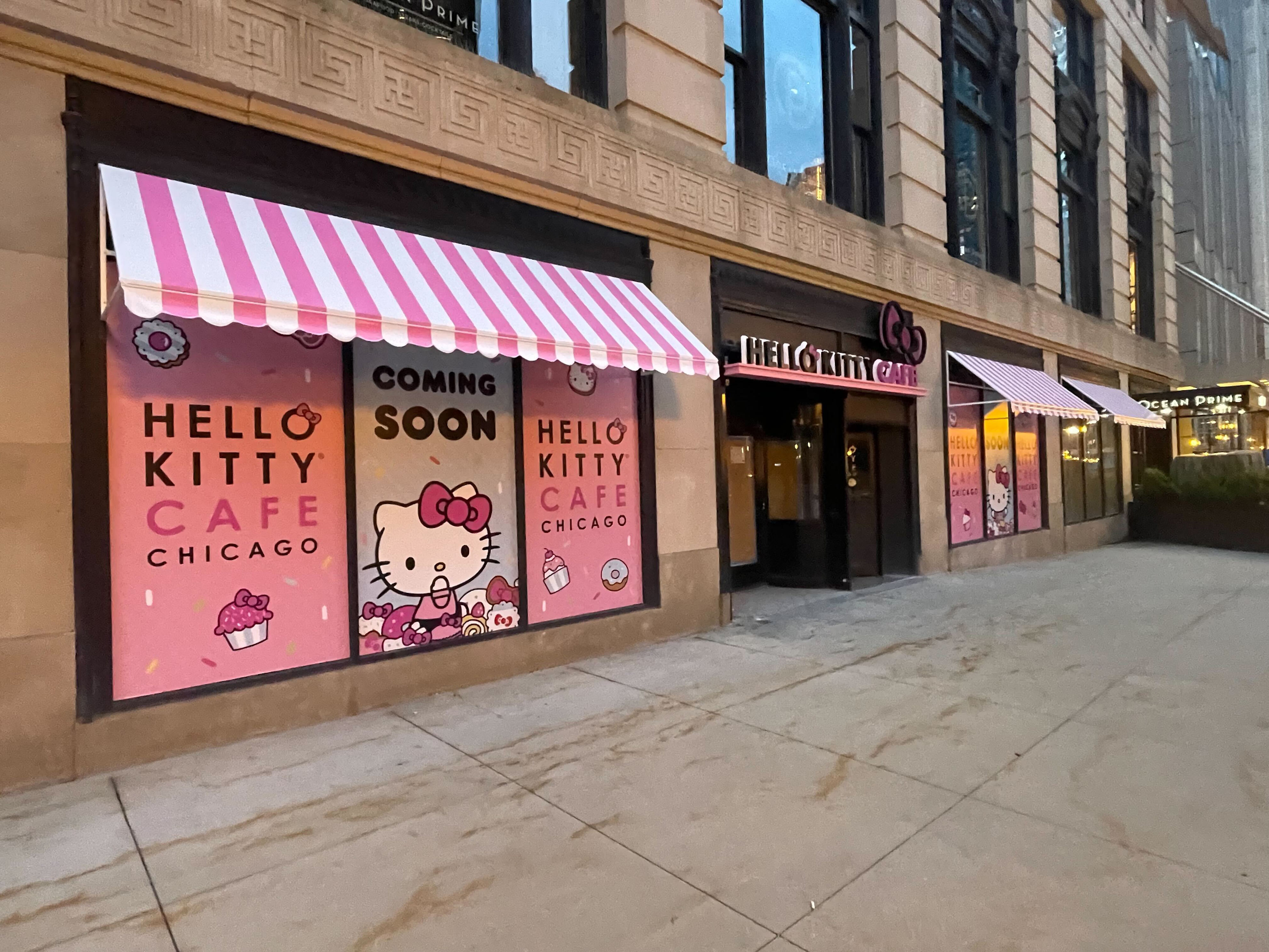 An adorable Hello Kitty cafe appears to be opening on the Mag Mile in ...