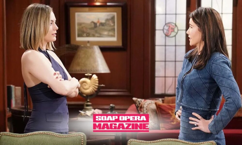 B&B spicy hot take! Sorry Steffy Forrester, you just laughed in Hope  Logan's face and Hope is about to make you eat every word