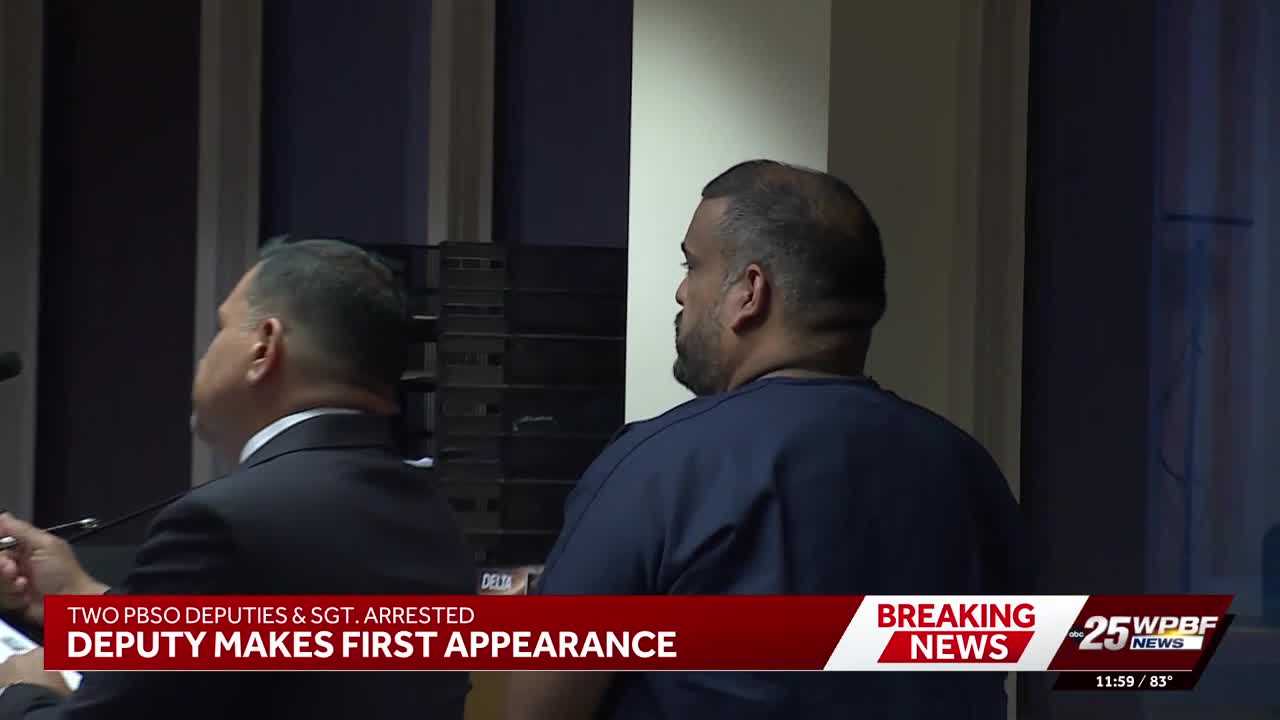 Palm Beach deputy accused of striking handcuffed inmates and falsifying ...