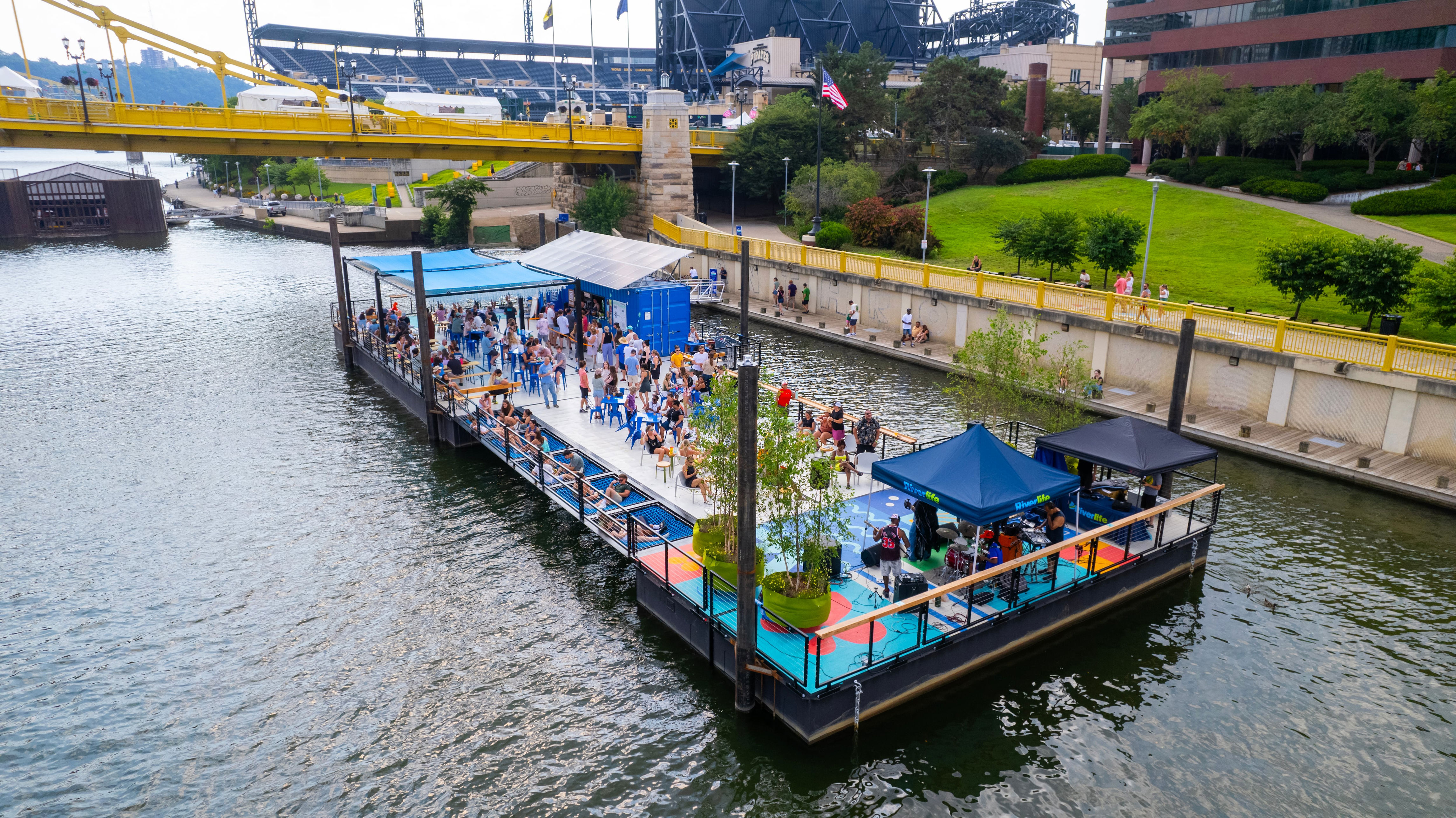 Pittsburgh’s floating attraction returns to the Allegheny River over ...