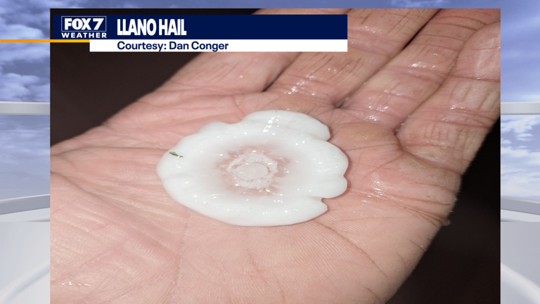 Austin weather: Storms roll through parts of Central Texas as hail ...
