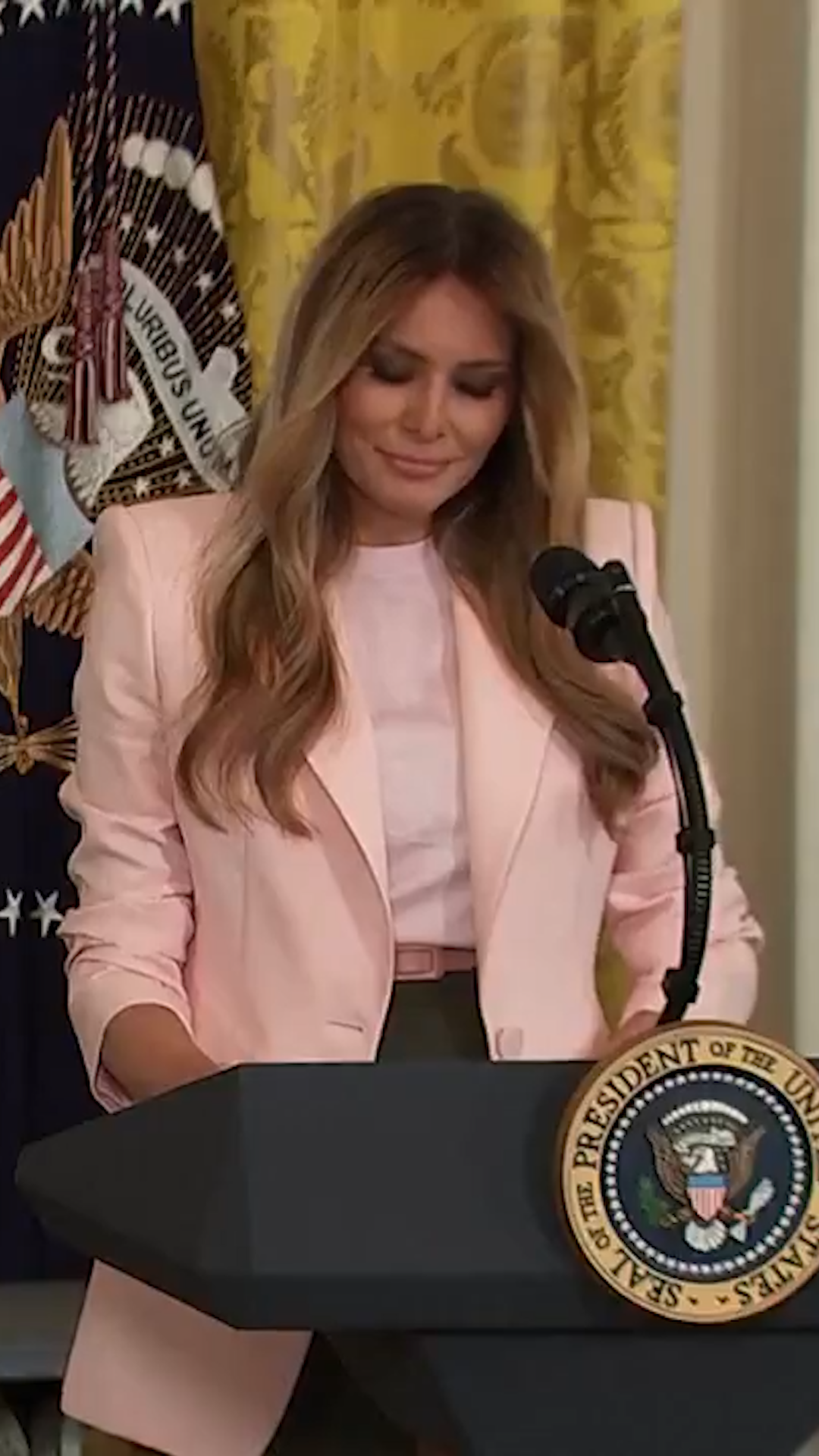 Supporters laugh at Trump empathy