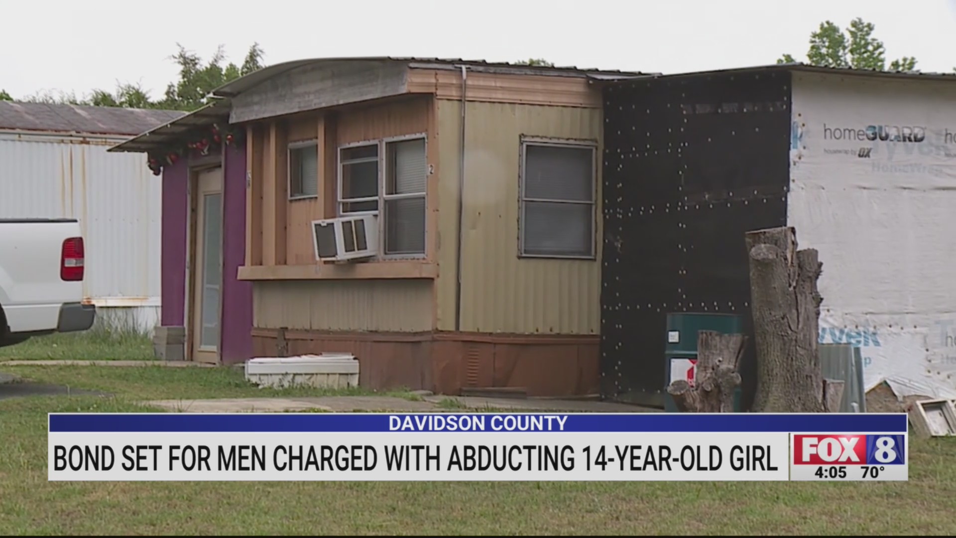 Bond set for men charged with abducting teen in Davidson County