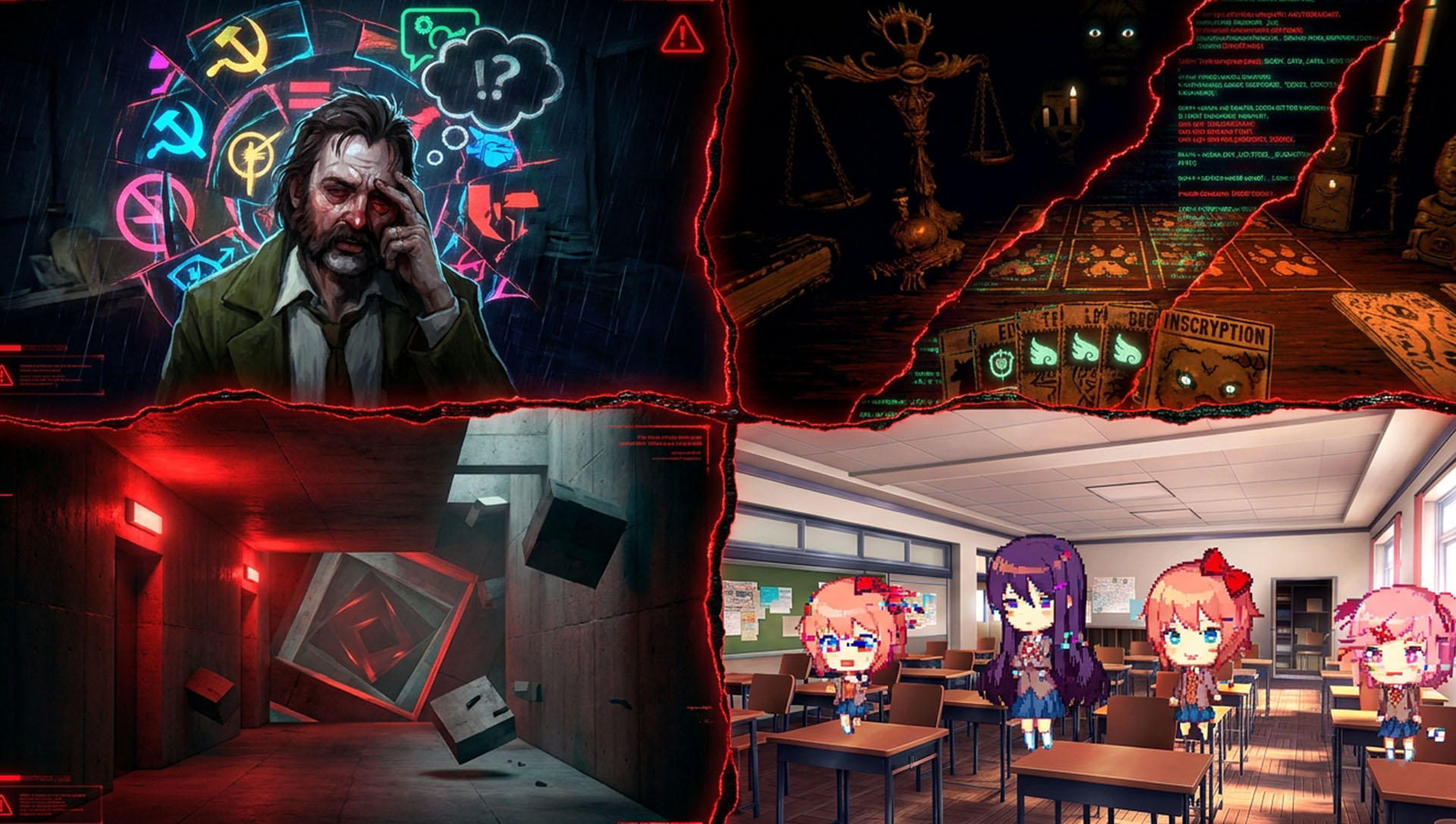 12 games that start normal—then completely lose the plot in the best way