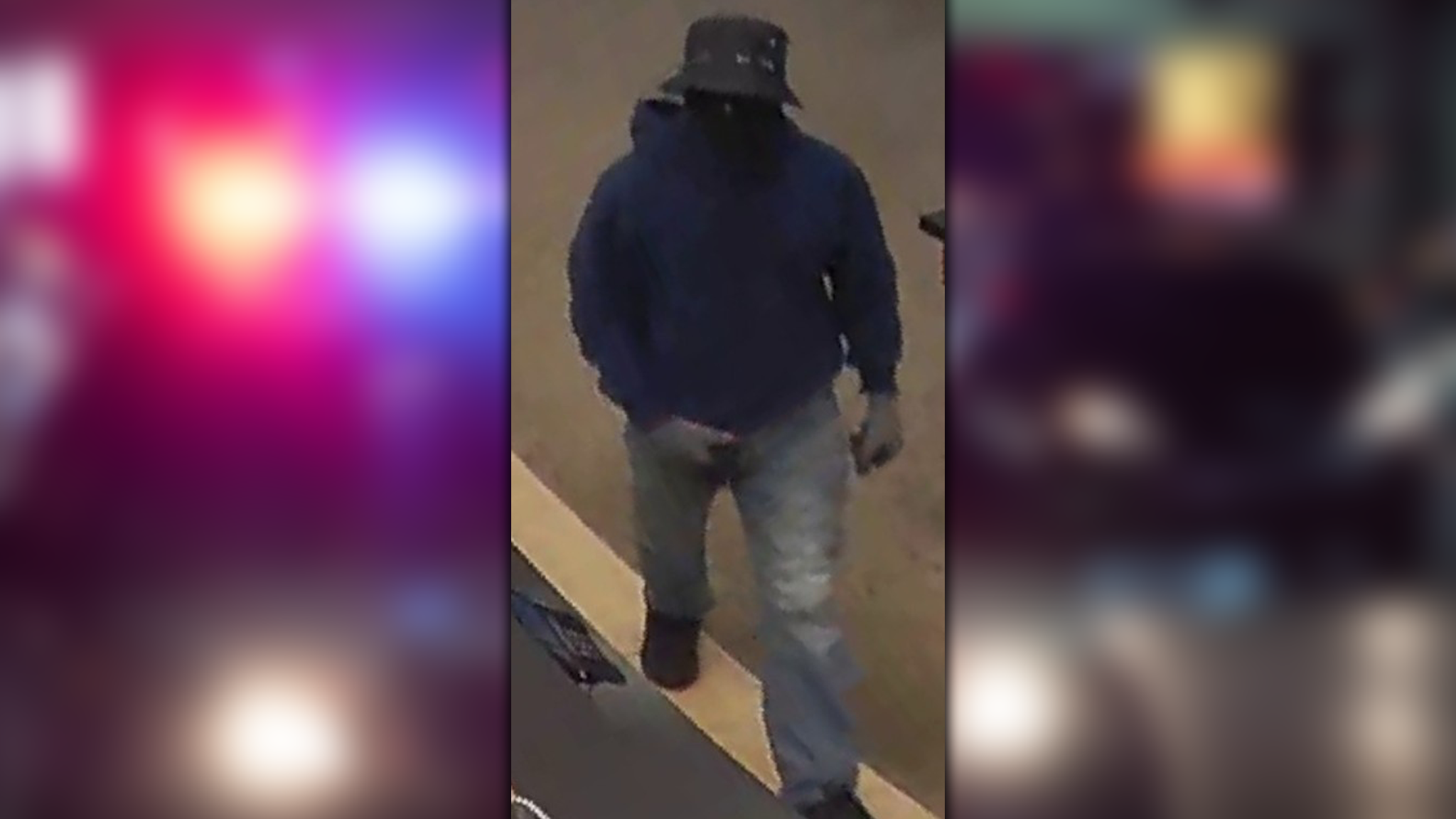 Search underway for bank robbery suspect