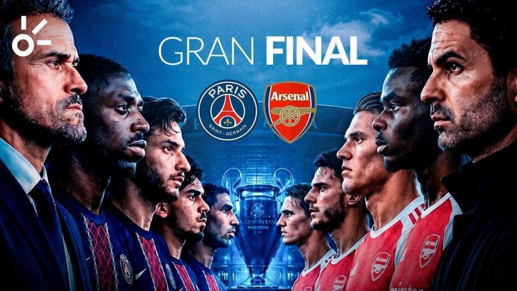 PSG vs Arsenal en la final Champions League 2026: cuándo se juega ...