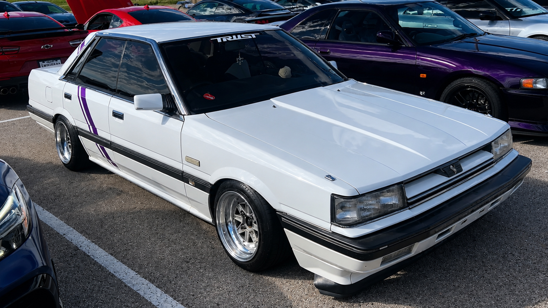テキサスで見かけた日本らしいスタイルの日産スカイラインR31