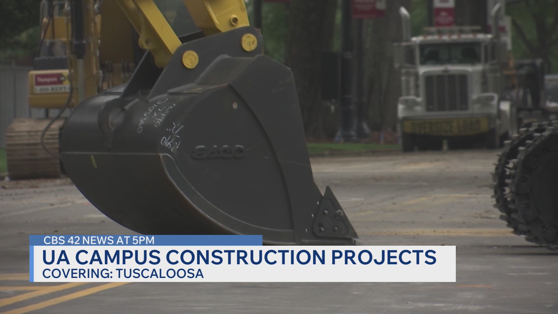 University of Alabama beginning summer construction projects
