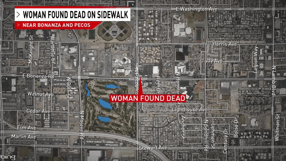 17-year-old suspect arrested after woman found dead on Las Vegas sidewalk