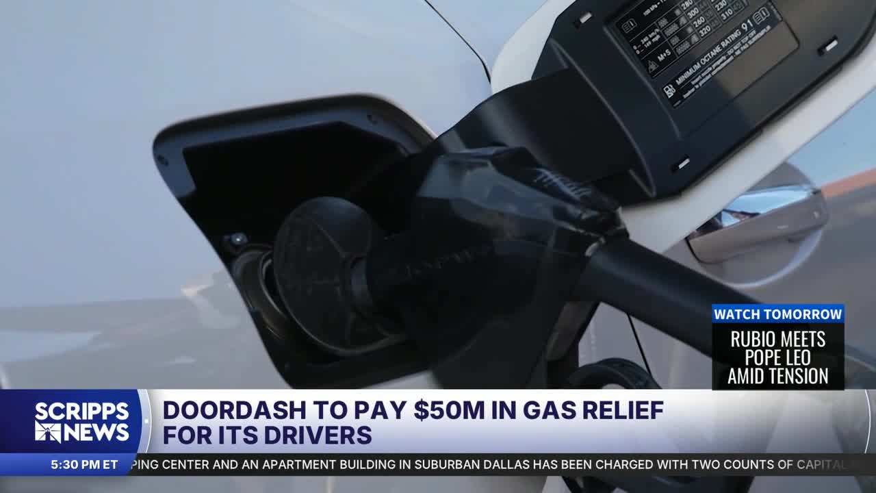 DoorDash to pay $50 million in gas relief for drivers