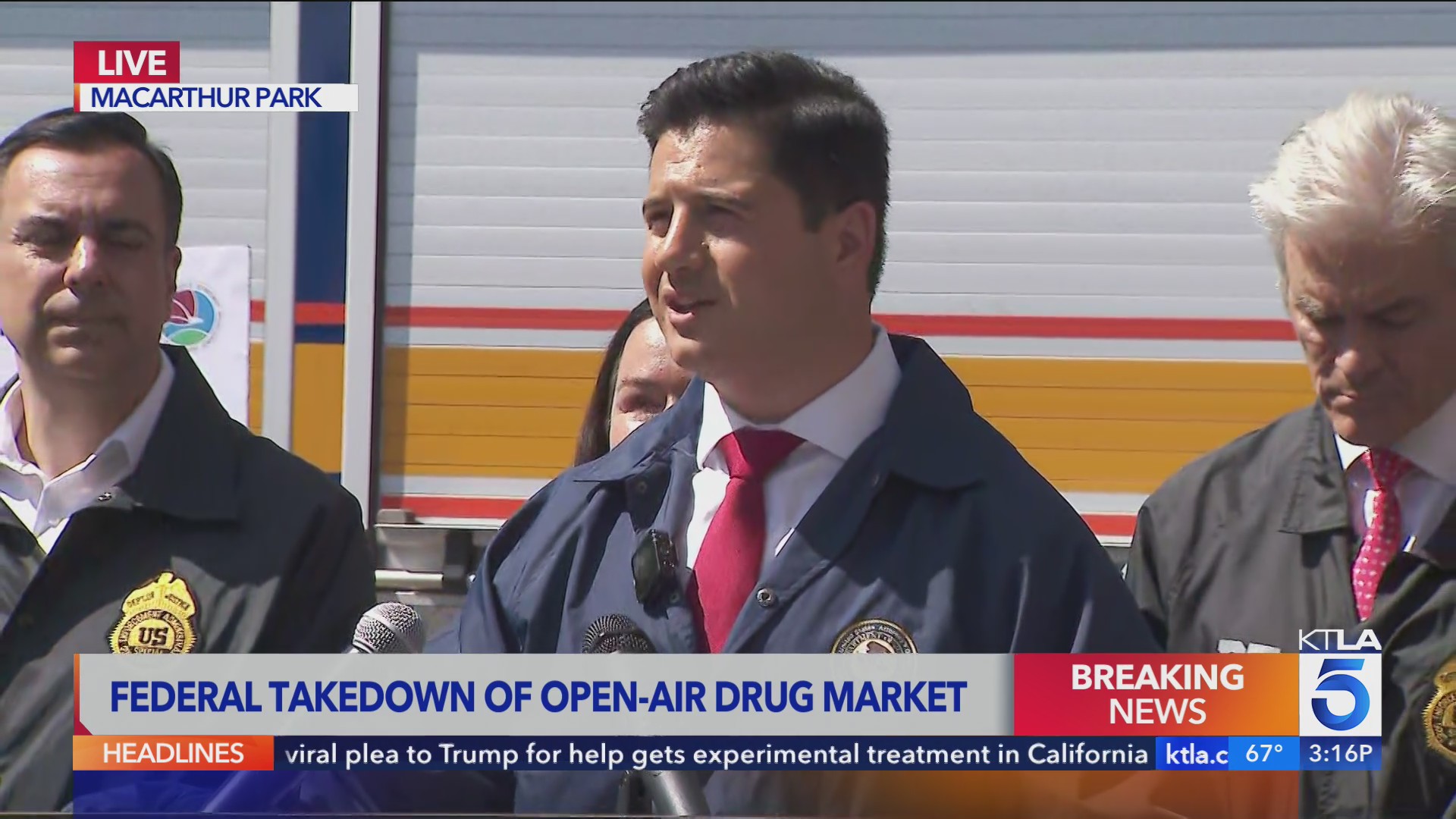 Authorities give update on takedown of open-air drug market at ...
