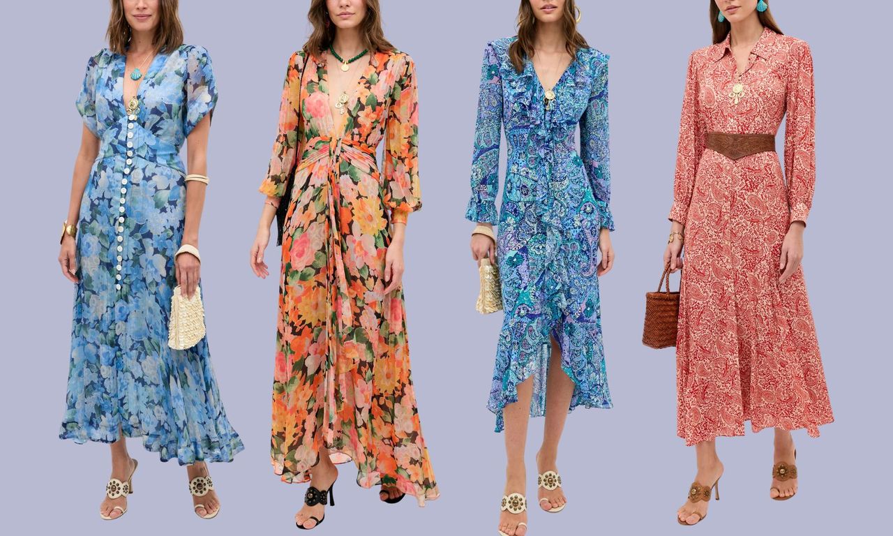 Rixo's dreamy new-in collection brings a playful 70s touch to summer ...