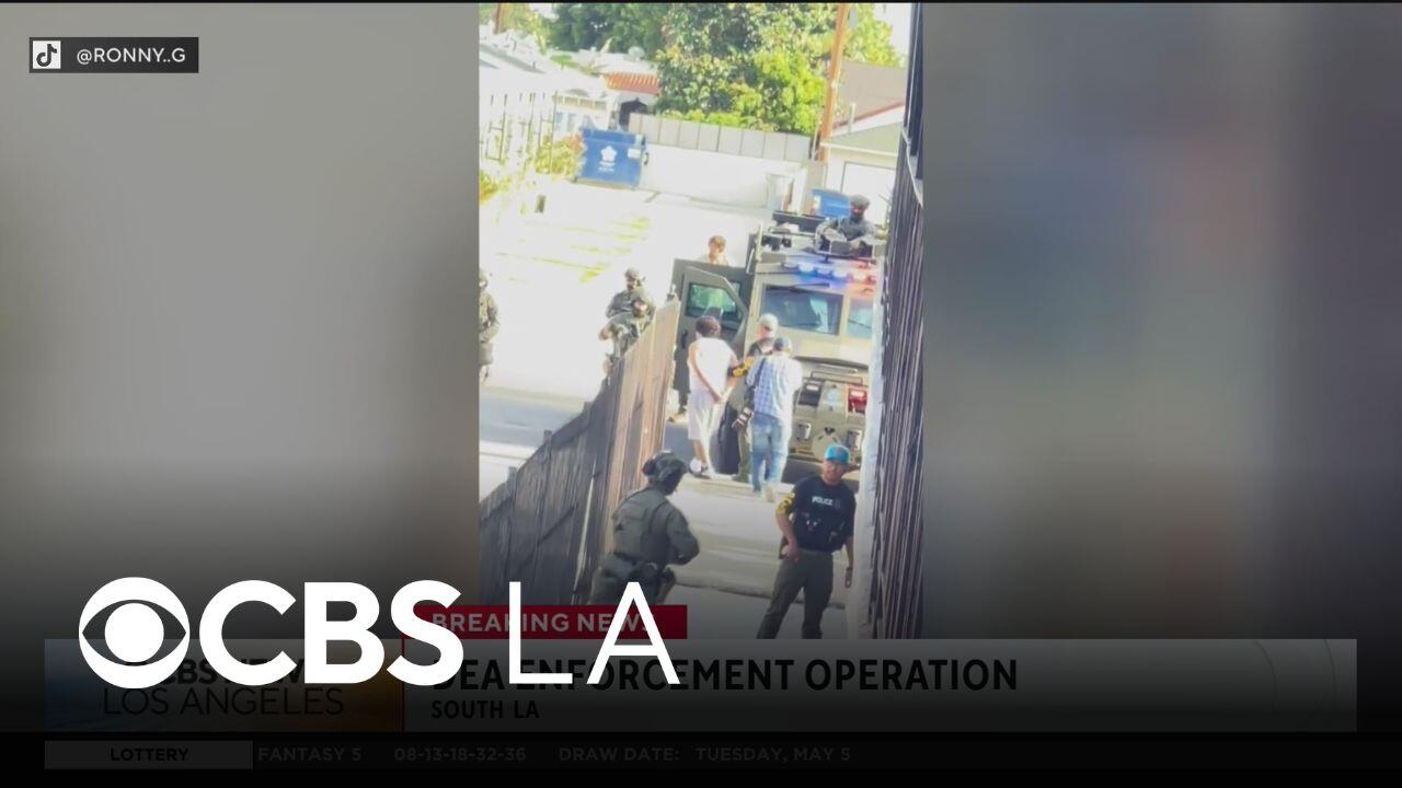 DEA operation in South Los Angeles results in at least one person in ...
