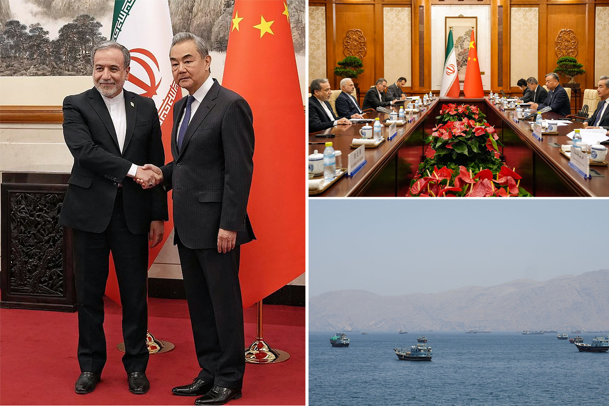 China calls for Strait of Hormuz to reopen in meeting with Iran