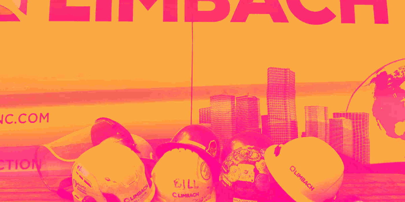 Why Limbach (LMB) shares are getting obliterated today