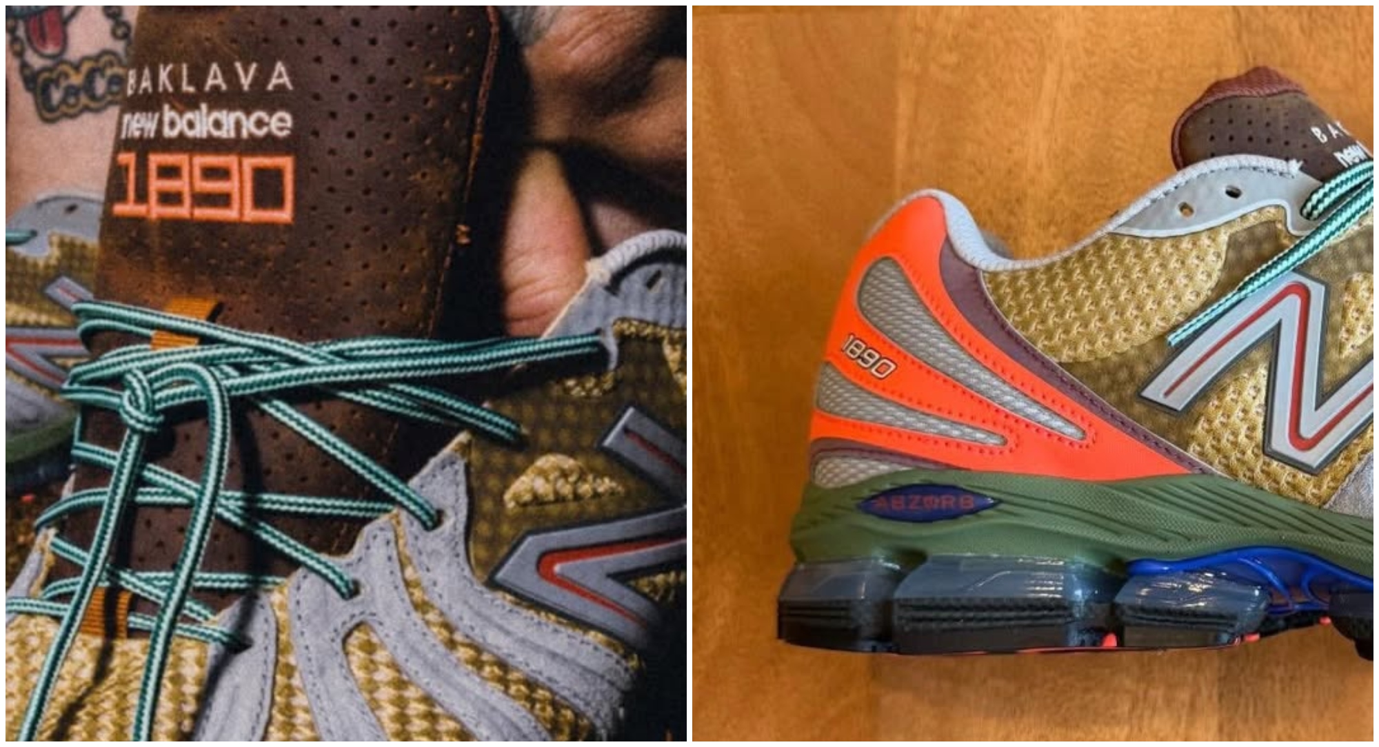 Action Bronson x New Balance Abzorb 1890 'Planet Frog' release date