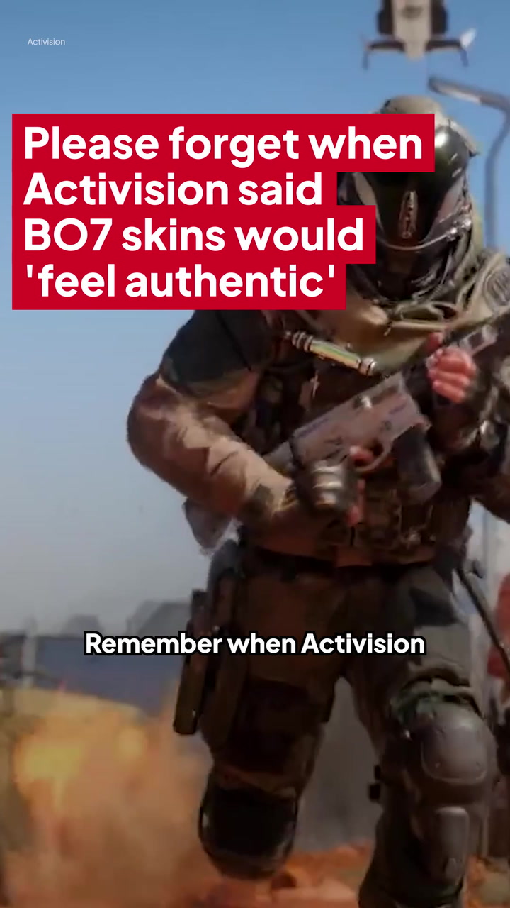 Please forget when Activision said Blops 7 skins would 'feel authentic ...