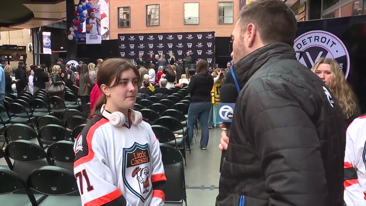 Metro Detroit hockey player shares excitement for Detroit PWHL team