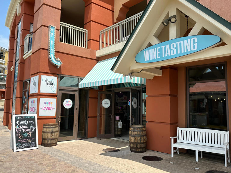 Destin's new tasting room offers wine and candy fun at HarborWalk