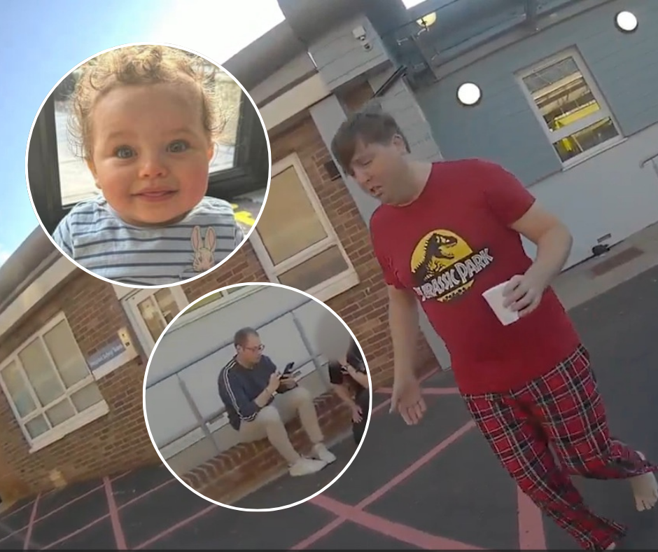 Police tapes catch moment Lancs teacher in baby murder case told ...