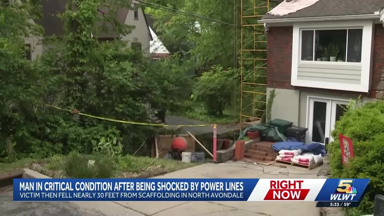 Man critically injured after electrocution and fall in North Avondale