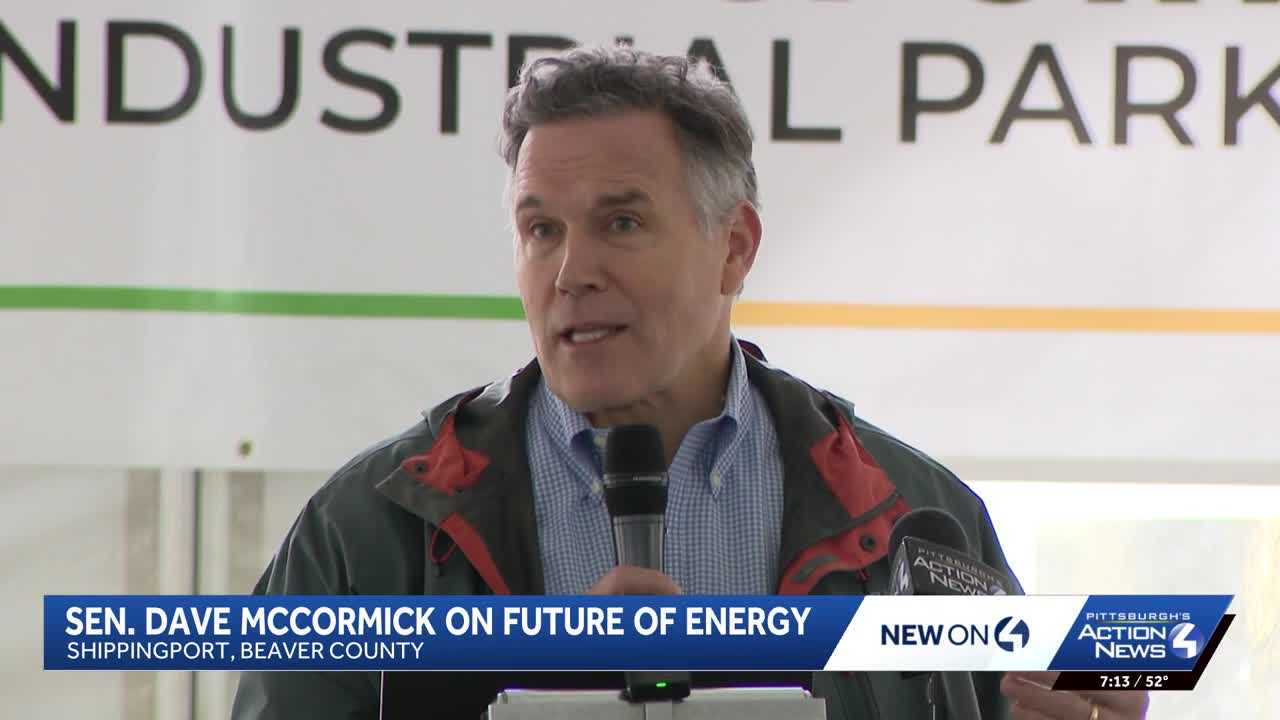 Sen. Dave McCormick visits Beaver County energy sites, pushes federal ...
