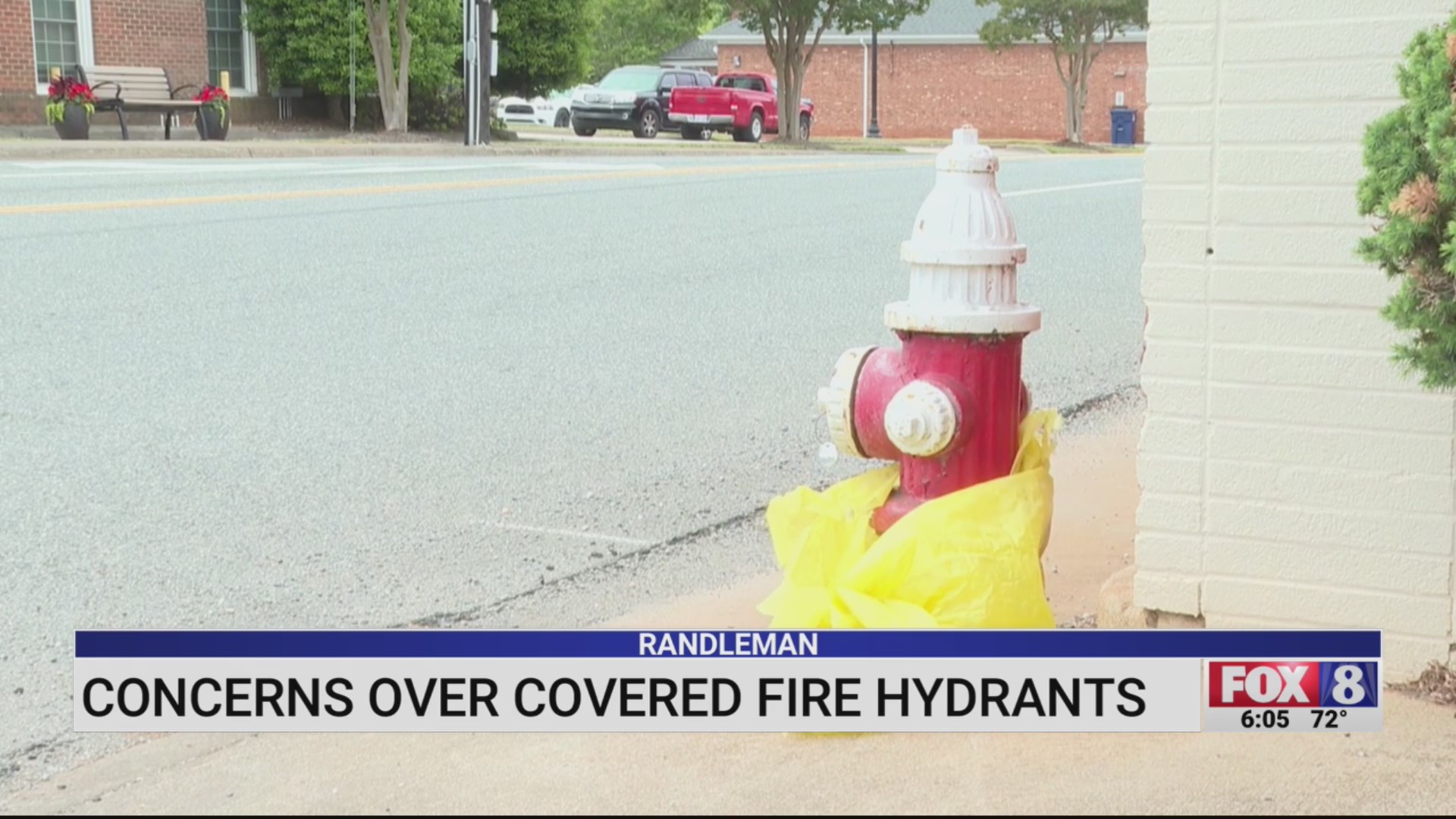 Concerns raised in Randleman over covered fire hydrants