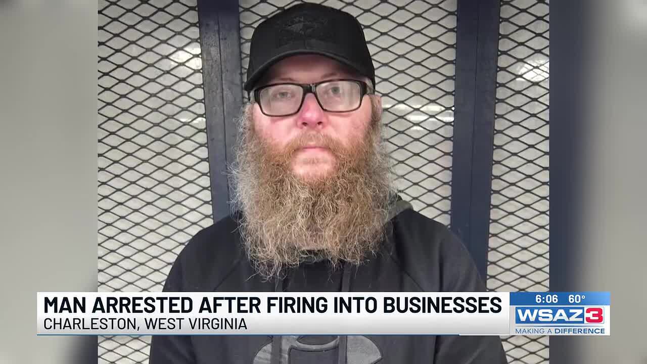 Man arrested after allegedly firing into multiple businesses in Charleston