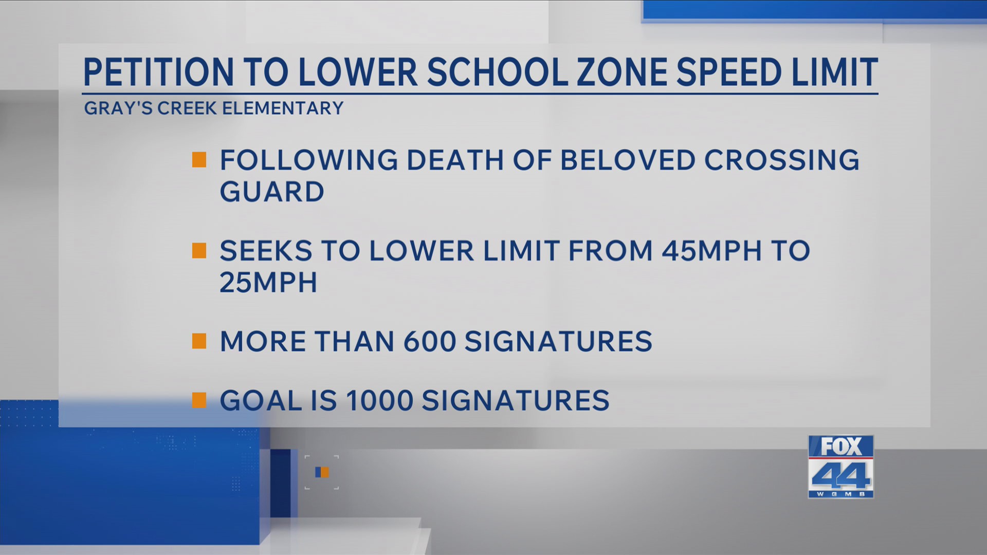Petition seeks to lower speed limit in school zone where Livingston ...