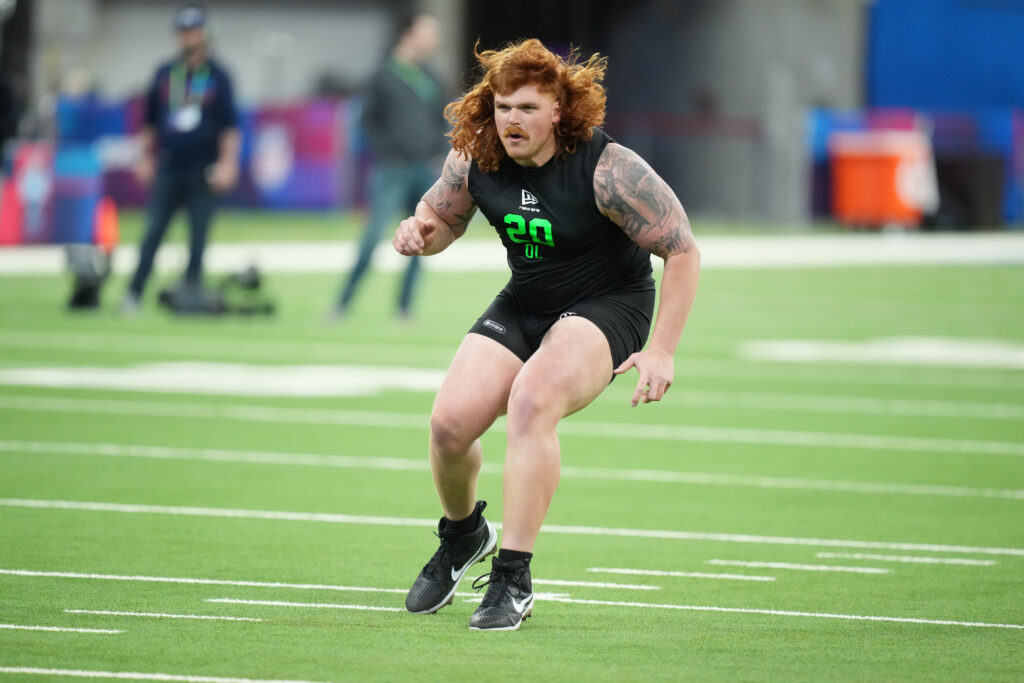 Pittsburgh Steelers rookie OL Gennings Dunker has a massive game day ...