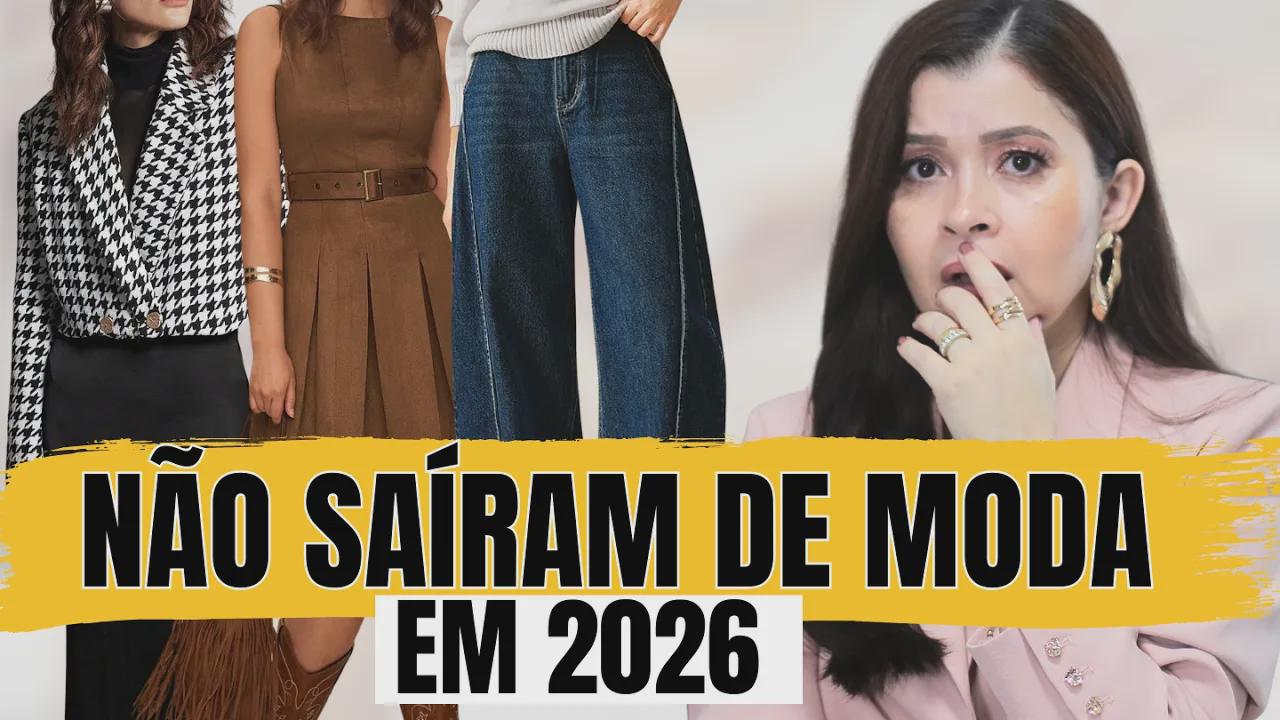 Roupas que estão na moda agora e bombando!