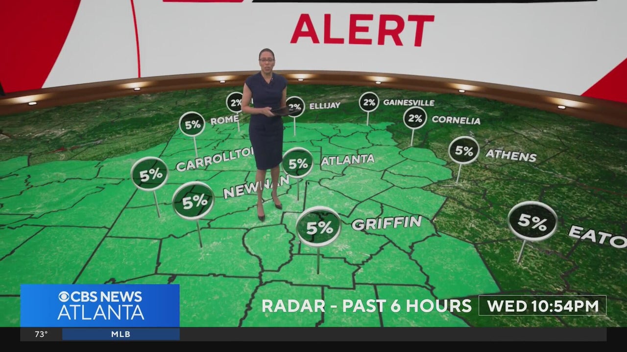 Tornado watch & flood threat: Heavy rain, storms move into Georgia ...