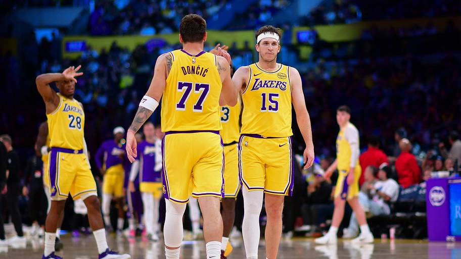 Lakers’ Luka Doncic sends strong message to Austin Reaves amid playoff ...