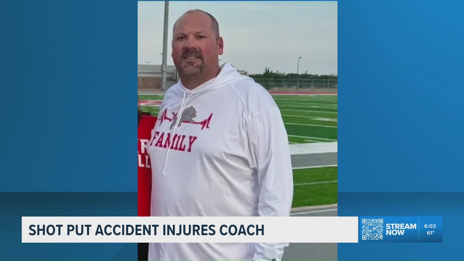 North Texas coach hospitalized in Tyler after track meet accident