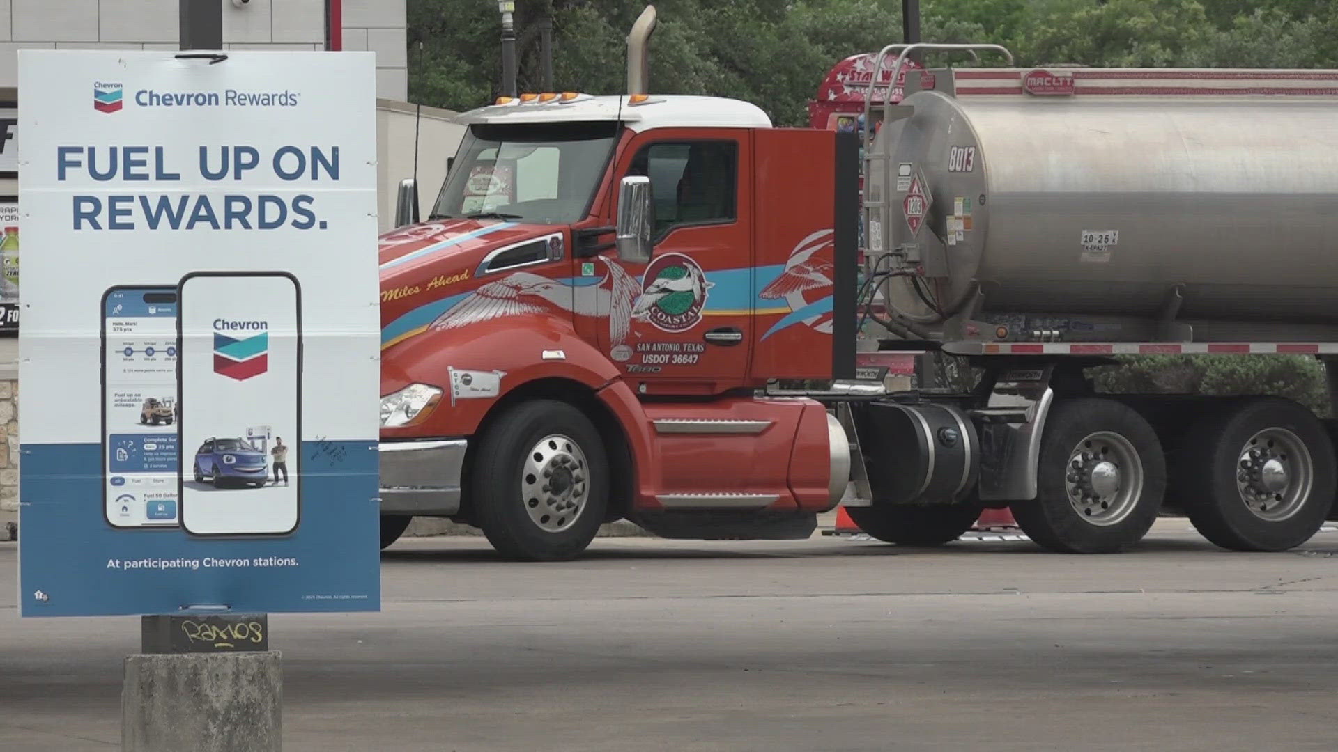 How rising gas prices are hitting truckers, rippling through the supply ...