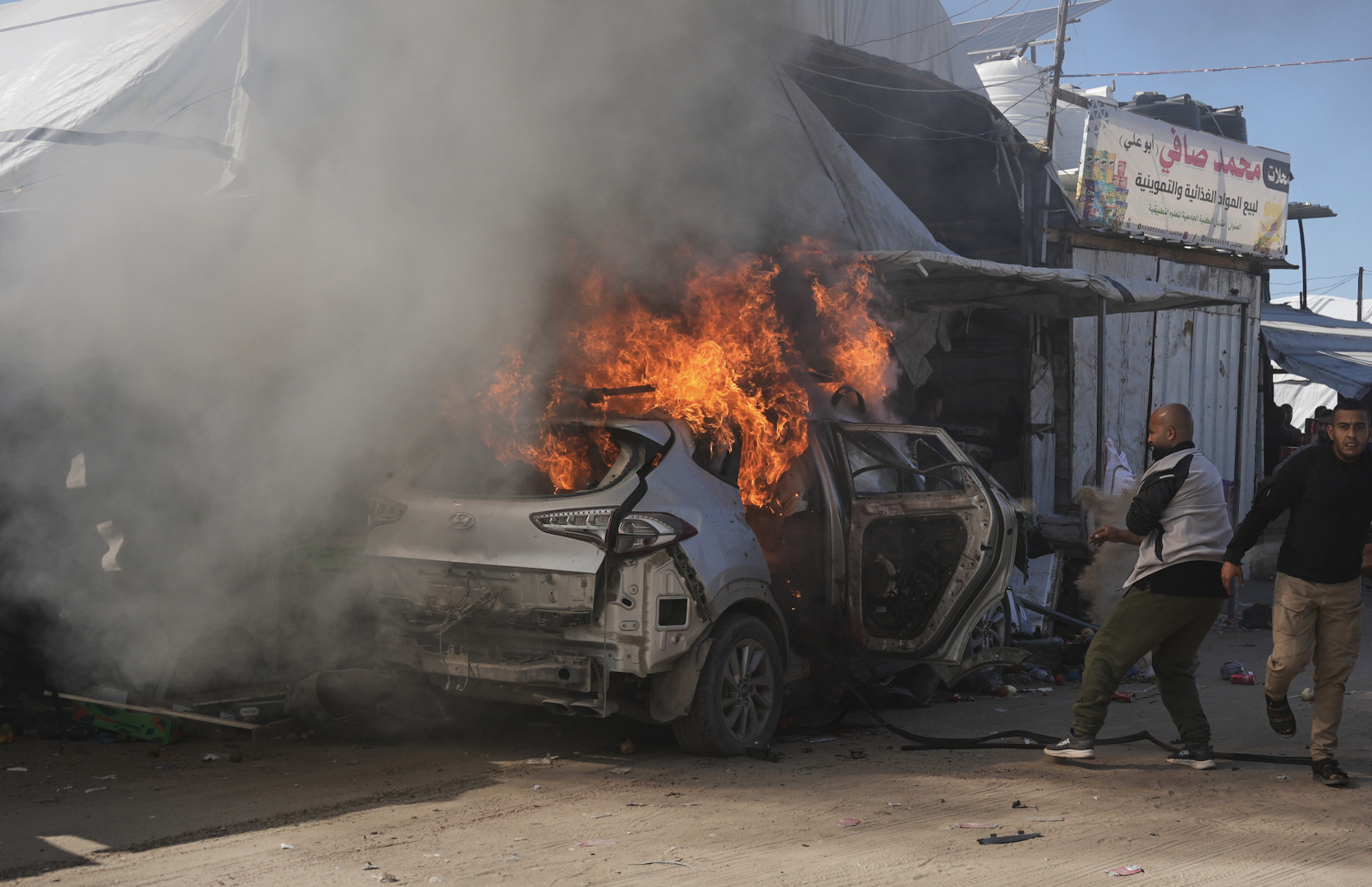 Israeli strikes kill five Palestinians across Gaza in one day