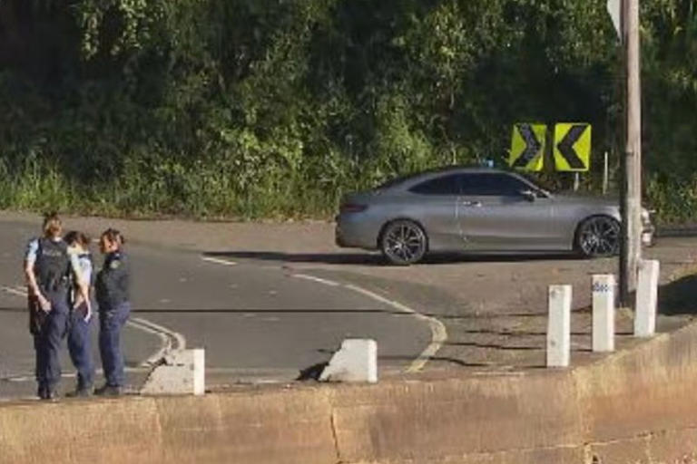 The driver of the Mercedes has also been charged.