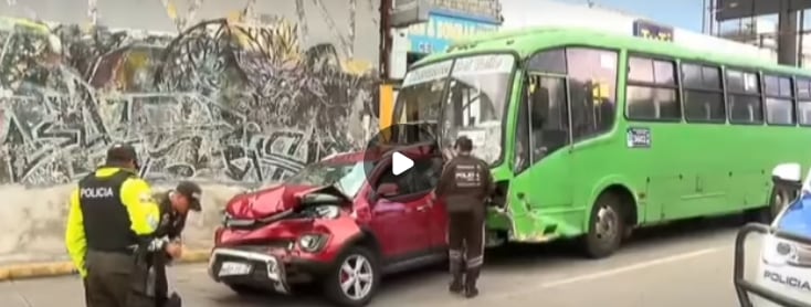Esto se sabe del bus que perdió los frenos en la autopista Rumiñahui y ...
