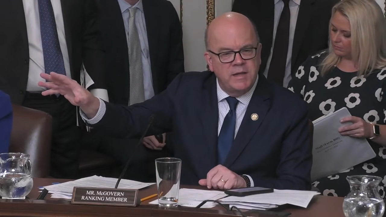 'Insensitive': Jim McGovern torches GOP colleague for accusing Dems ...