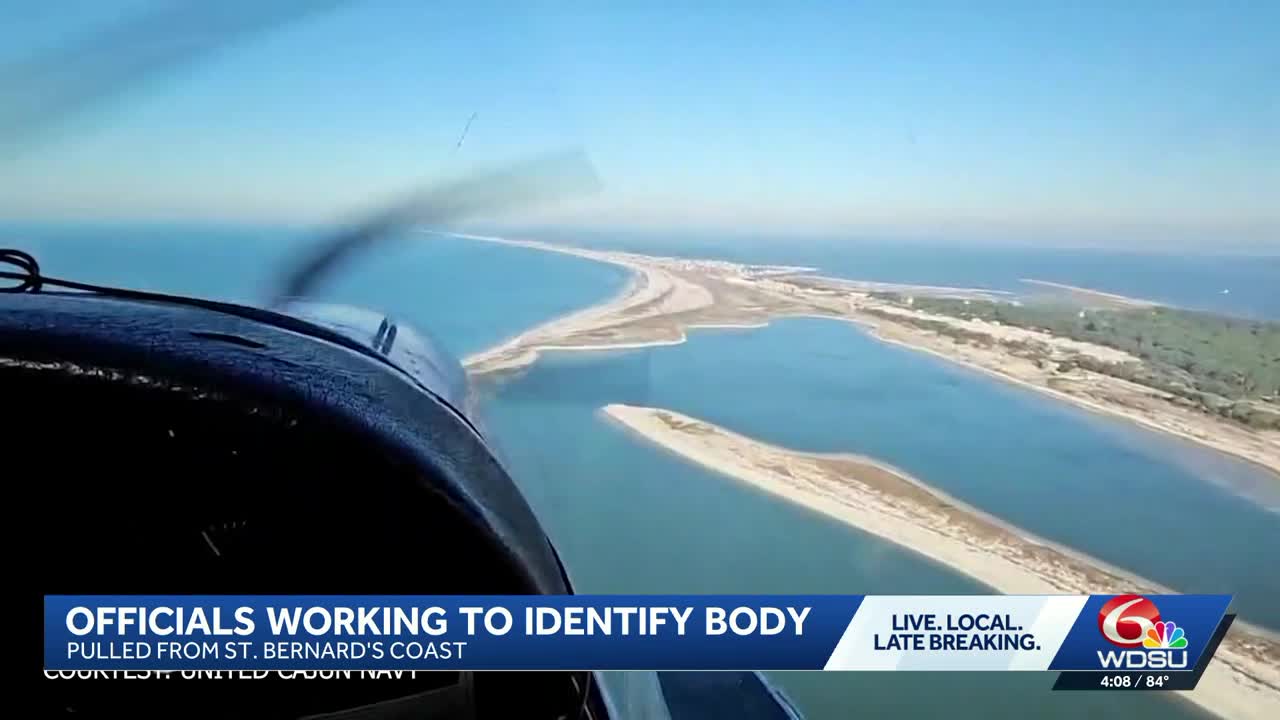 Authorities working to identify body found in water near Chandelier Islands