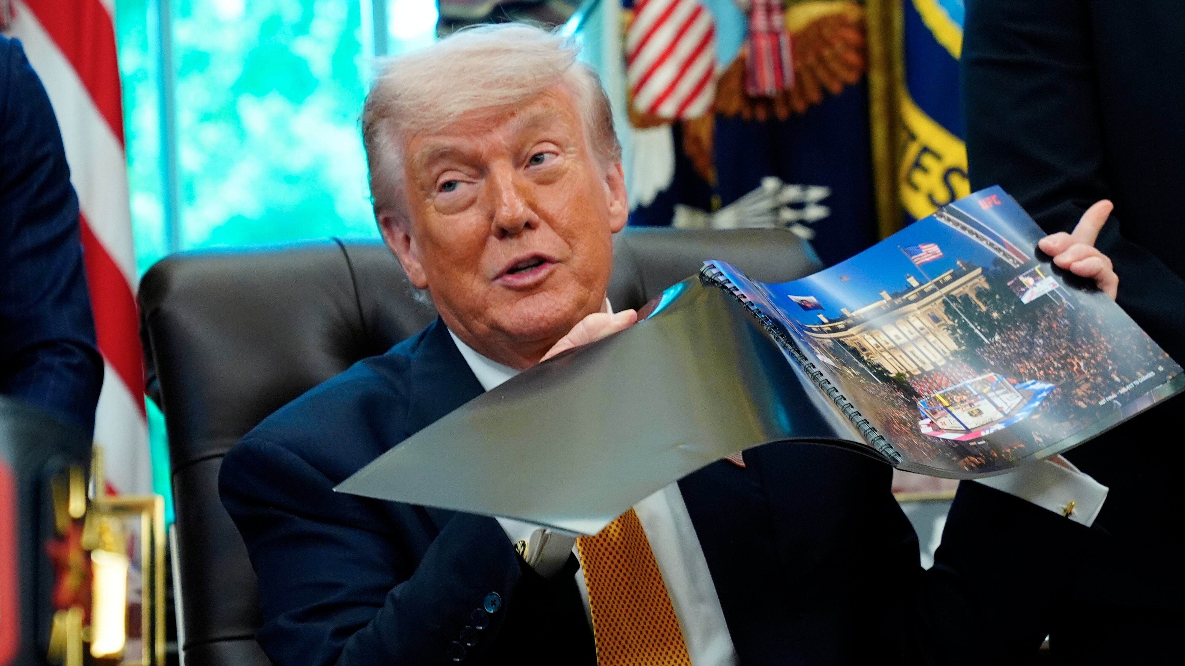 Trump: Iran agrees to abandon nuclear weapons