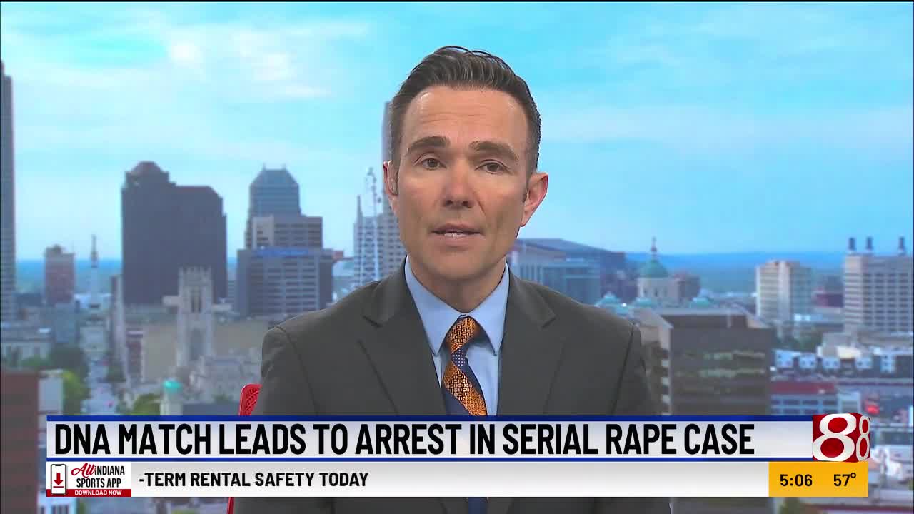 DNA match leads to arrest in serial rape case