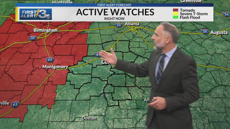 Weather aware: Strong cold front threatens severe storms and flash floods