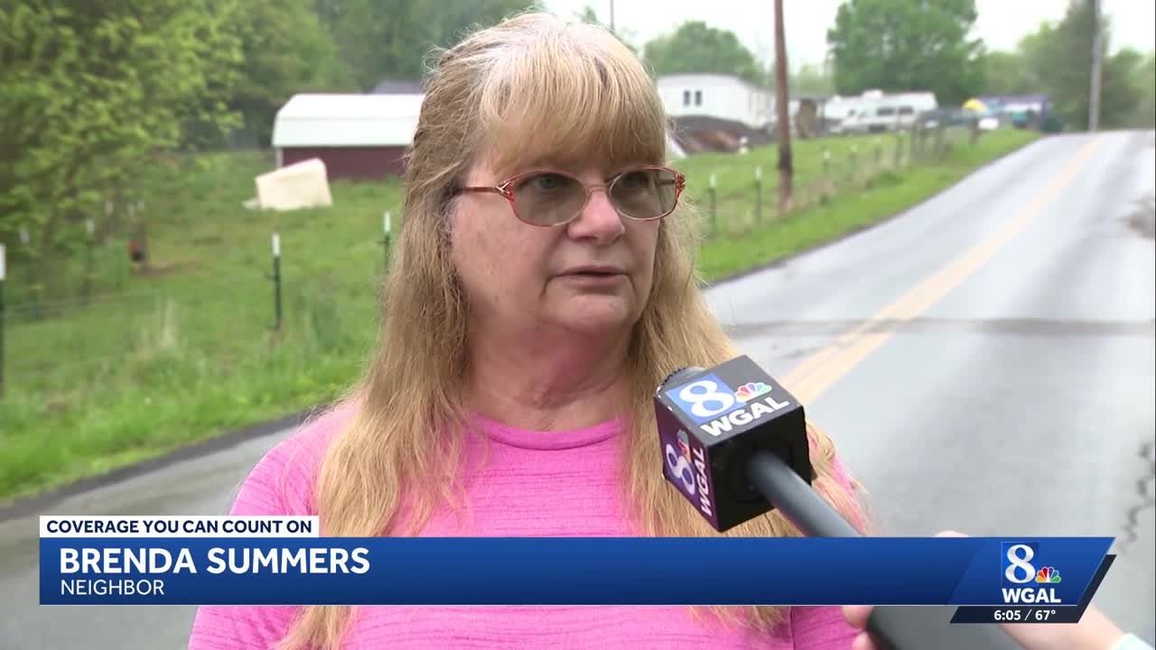 Juniata County mobile home collapses, trapping person inside