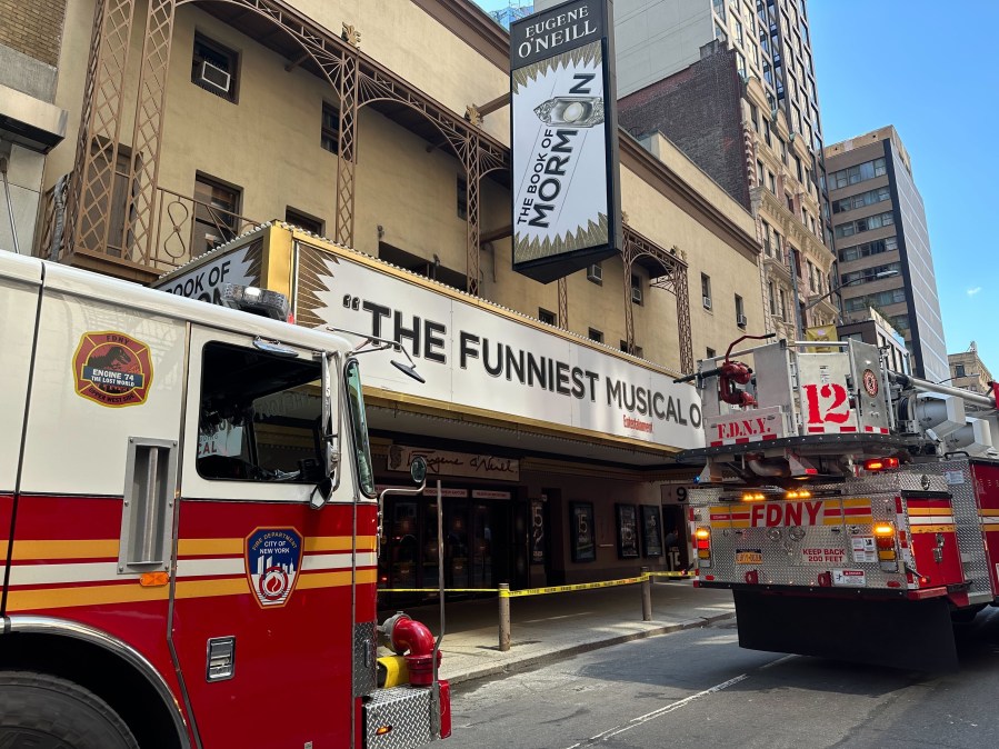 The Book of Mormon reopening soon after theater fire, spokesperson says