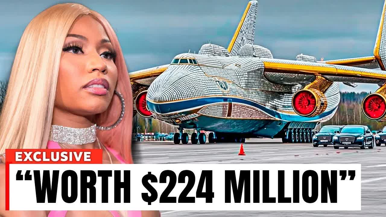 Inside Nicki Minaj’s $224 million private jet