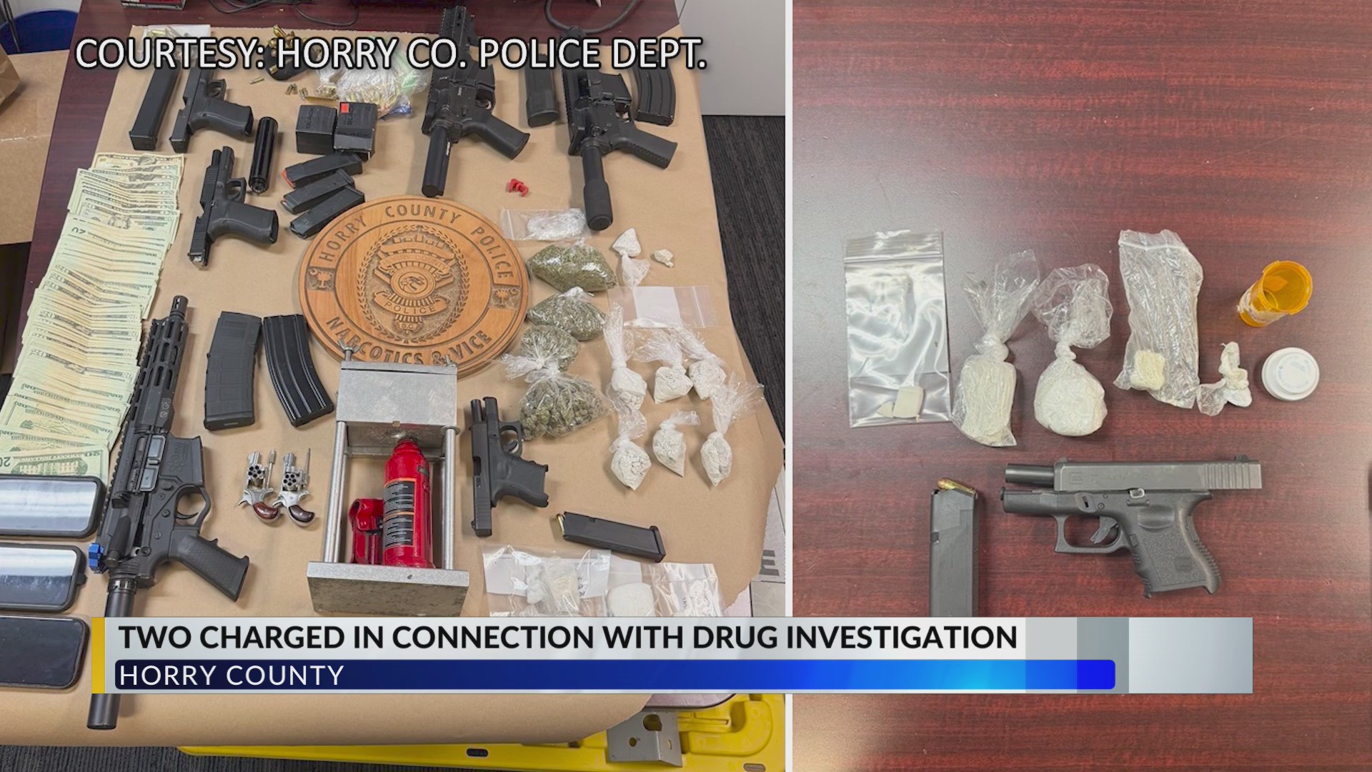 Monthslong Horry County drug investigation leads to arrests, large seizure