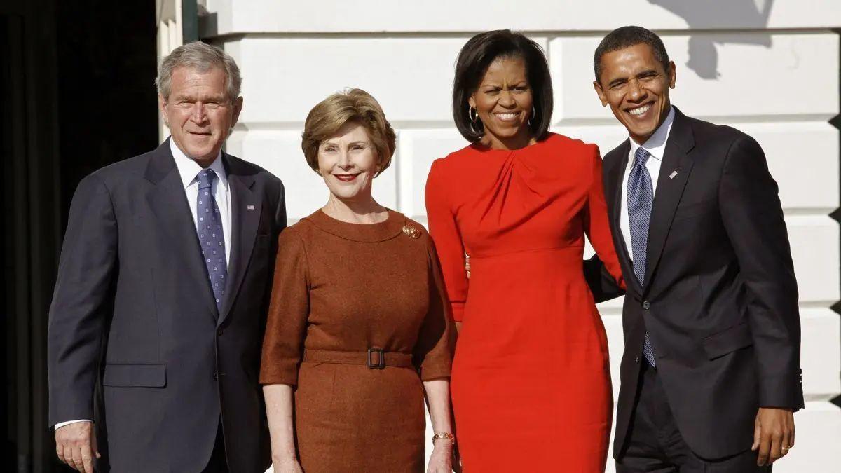 George W Bush 'already ordered' cheeky gift for pal Michelle Obama ...