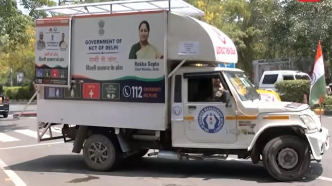 Delhi launched 13 mobile heat relief units with water, ORS and first aid. Details