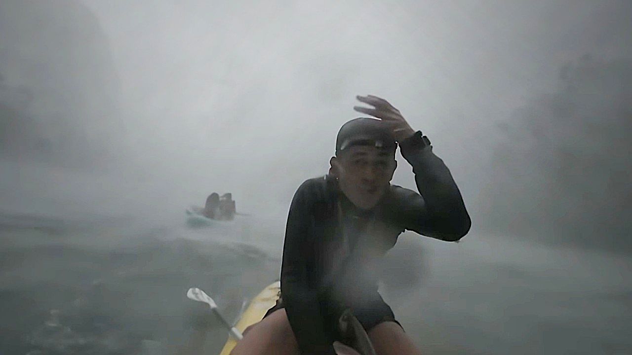 Sorpresiva tormenta arrastra a turistas en tablas de paddleboard en el ...